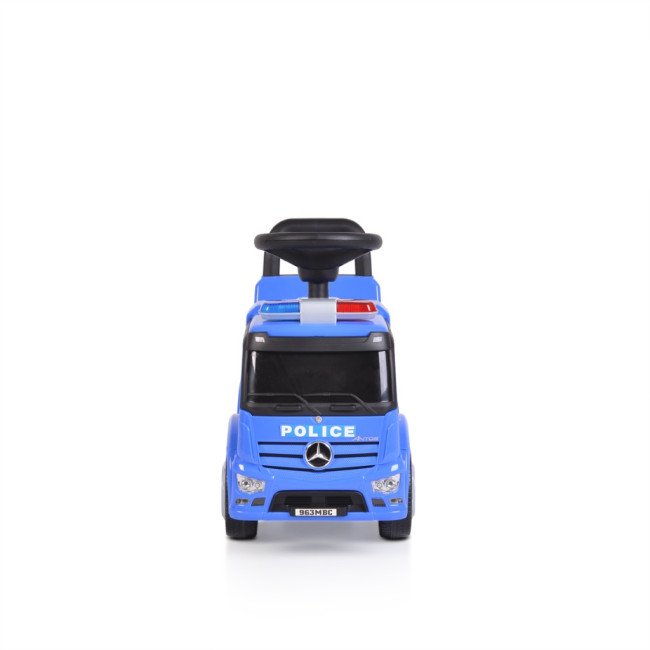 Push car Mercedes-Benz Antos Police μπλε