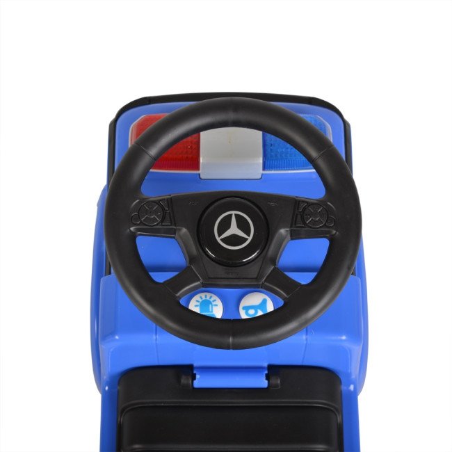 Push car Mercedes-Benz Antos Police μπλε