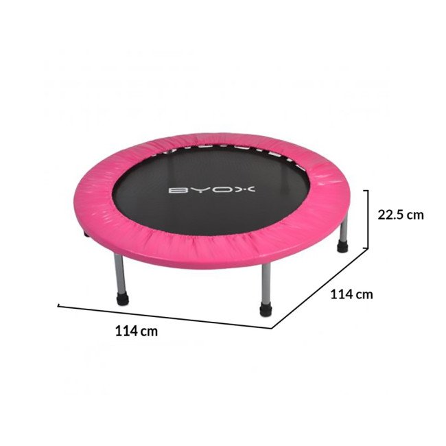 TRAMPOLINE 3.75FT 114 CM ροζ