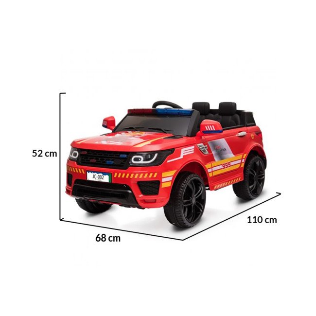 Cordless Jeep Squad JC002 κόκκινο Cordless Jeep Squad JC002 κόκκινο