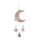 Διακόσμηση δωματίου Προς το φεγγάρι και την πλάτη ροζ