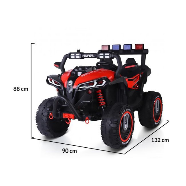 Μπαταρία Jeep Beast κόκκινο