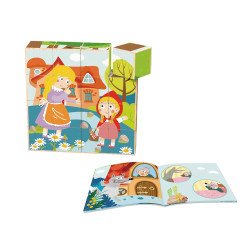 Παζλ Wooden Cubes Red Riding Hook TF456