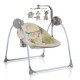 Ηλεκτρική κούνια Baby swing+ cappuccino 2021 Ηλεκτρική κούνια Baby swing+ cappuccino 2021