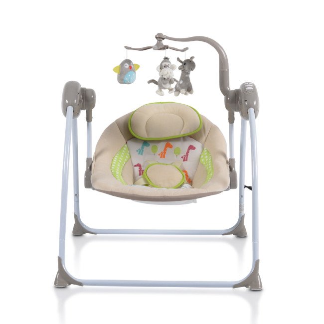 Ηλεκτρική κούνια Baby swing+ cappuccino 2021 Ηλεκτρική κούνια Baby swing+ cappuccino 2021
