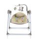 Ηλεκτρική κούνια Baby swing+ cappuccino 2021 Ηλεκτρική κούνια Baby swing+ cappuccino 2021