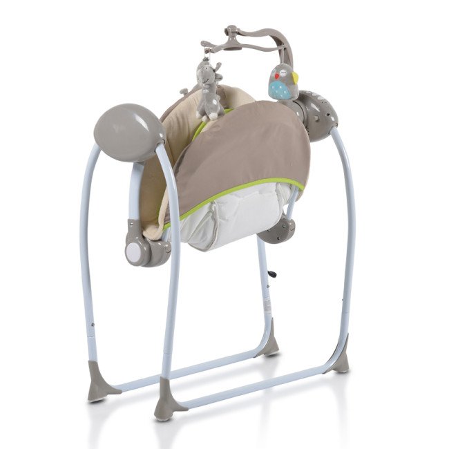 Ηλεκτρική κούνια Baby swing+ cappuccino 2021 Ηλεκτρική κούνια Baby swing+ cappuccino 2021