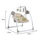 Ηλεκτρική κούνια Baby swing+ cappuccino 2021 Ηλεκτρική κούνια Baby swing+ cappuccino 2021