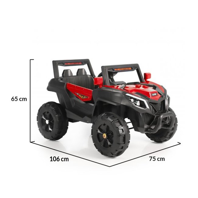 Atlanta 6188 Cordless Jeep Red