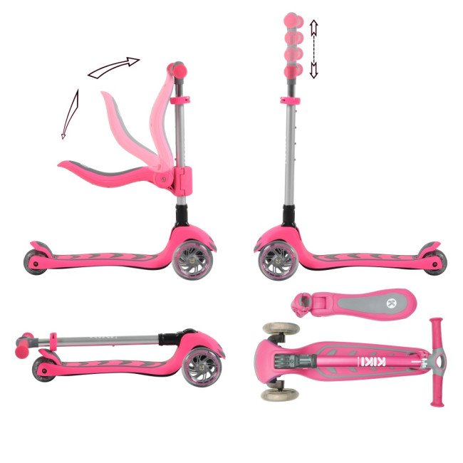 Kiki scooter ροζ