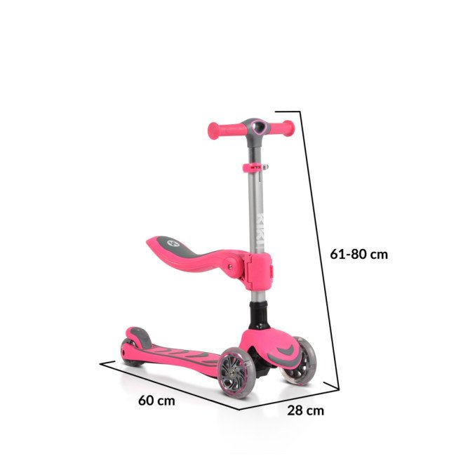 Kiki scooter ροζ