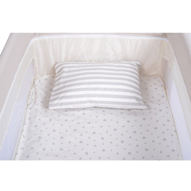 Σετ ύπνου 3 τεμαχίων Heavenly 60/120cm γκρι