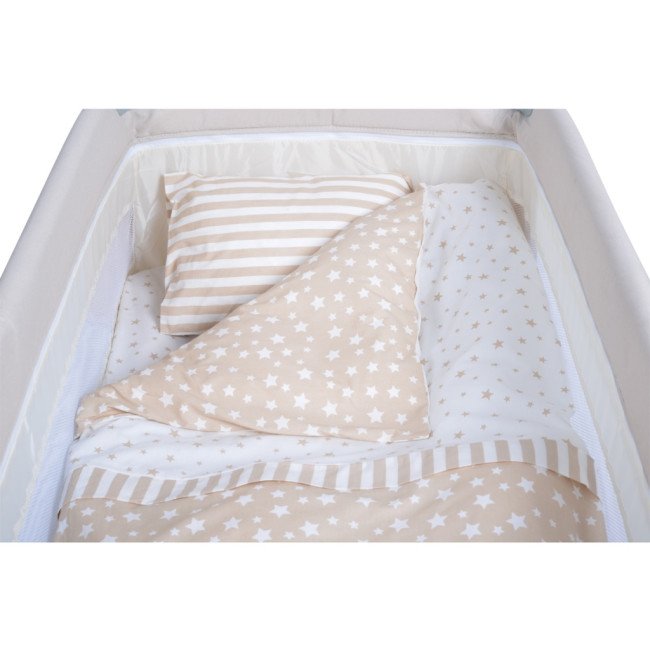 Σετ κρεβατοκάμαρας 3 τεμαχίων Heavenly 60/120cm μπεζ