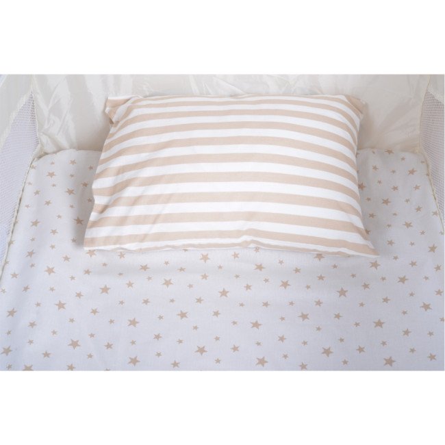Σετ κρεβατοκάμαρας 3 τεμαχίων Heavenly 60/120cm μπεζ