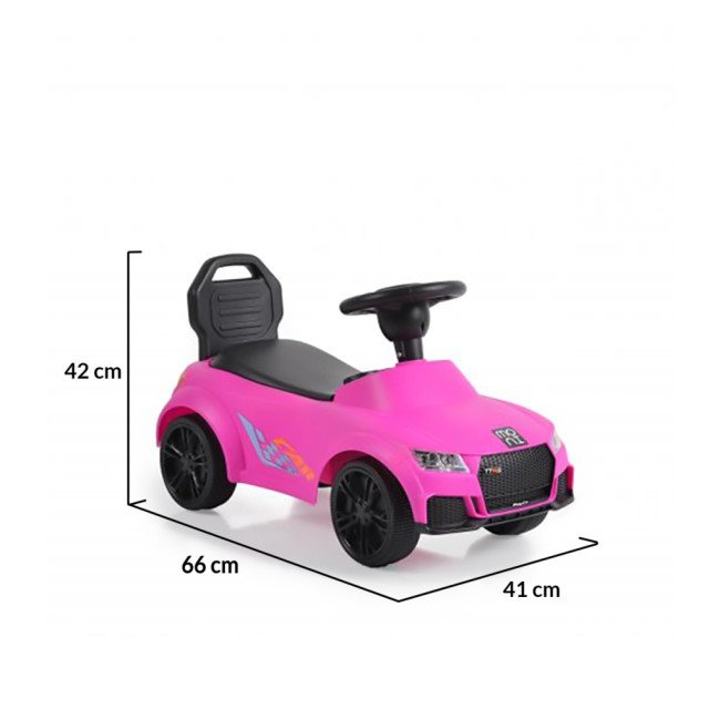 Push car Victory 321 ροζ