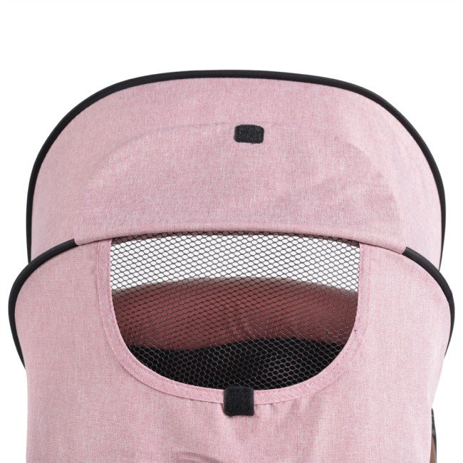 Συνδυασμένο καρότσι 2 σε 1 Milan pink
