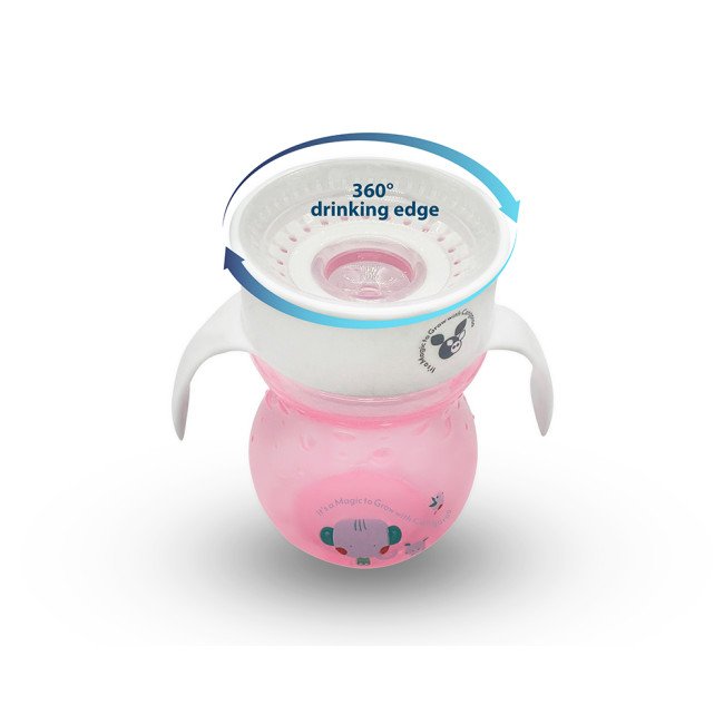 Κύπελλο 270ml Magical Cup ροζ C0669H Κύπελλο 270ml Magical Cup ροζ C0669H