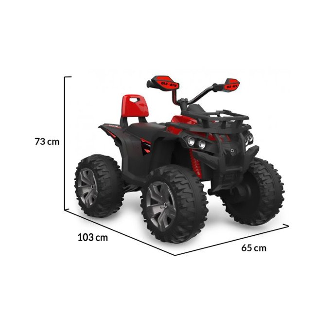Buggy μπαταρίας Majestic κόκκινο