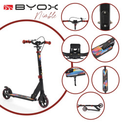 Scooter Nimble κόκκινο Scooter Nimble κόκκινο