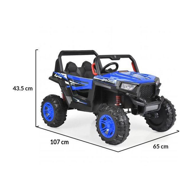 Μπλε Jeep Combat με μπαταρία Μπλε Jeep Combat με μπαταρία