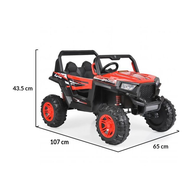 Μπαταρία Jeep Combat κόκκινο