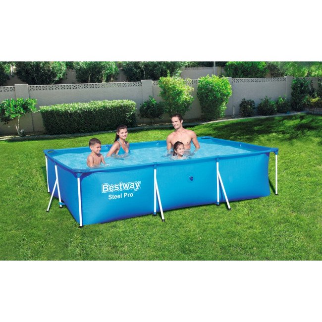 Πισίνα 56404 Steel Pro 3,00mx 2,01mx66cm Πισίνα 56404 Steel Pro 3,00mx 2,01mx66cm