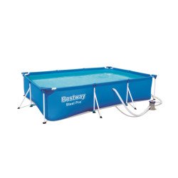 Πισίνα 56411 Steel Pro 3,00mx 2,01mx66cm Πισίνα 56411 Steel Pro 3,00mx 2,01mx66cm