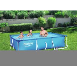 Πισίνα 56411 Steel Pro 3,00mx 2,01mx66cm Πισίνα 56411 Steel Pro 3,00mx 2,01mx66cm