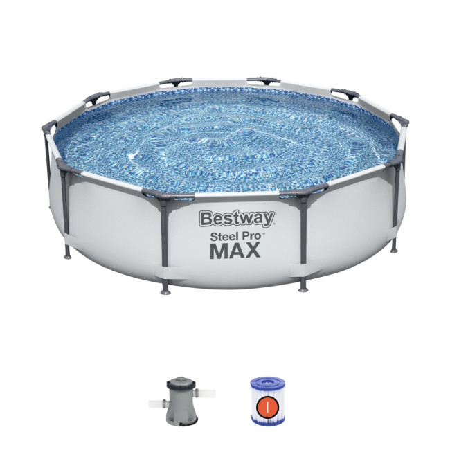 Πισίνα 56408 Steel Pro 3,05mx76cm Πισίνα 56408 Steel Pro 3,05mx76cm