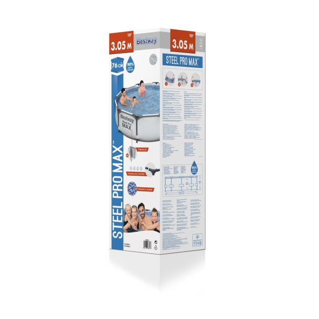 Πισίνα 56406 Steel Pro 3,05mx 76cm Πισίνα 56406 Steel Pro 3,05mx 76cm