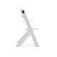 Ξύλινη καρέκλα τραπεζαρίας 2 σε 1 Nuttle White