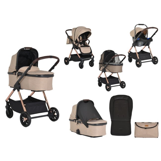 Συνδυασμένο καρότσι 3 σε 1 Empire beige Συνδυασμένο καρότσι 3 σε 1 Empire beige
