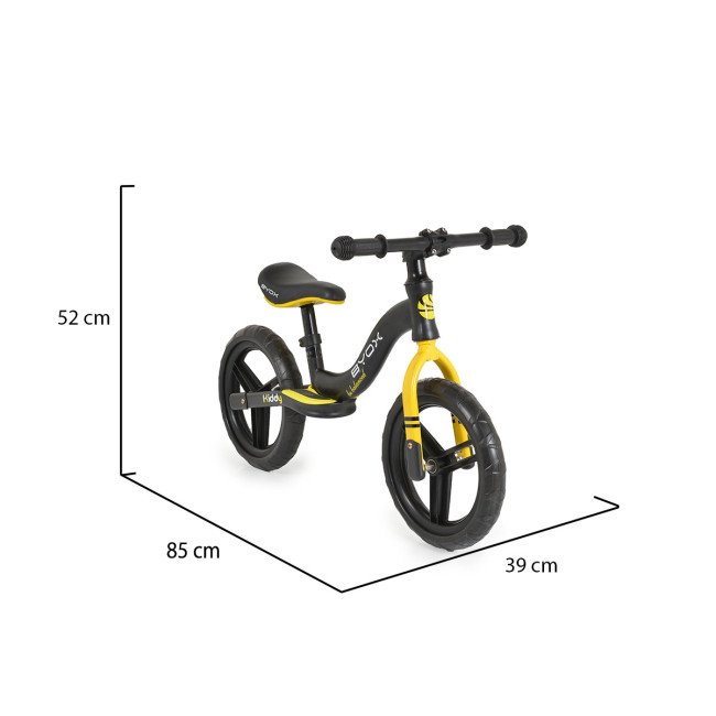 BALANCING BIKE Kiddy yellow
