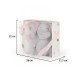 Βρεφική κουβέρτα 90/75 cm με παιχνίδι Elephant pink
