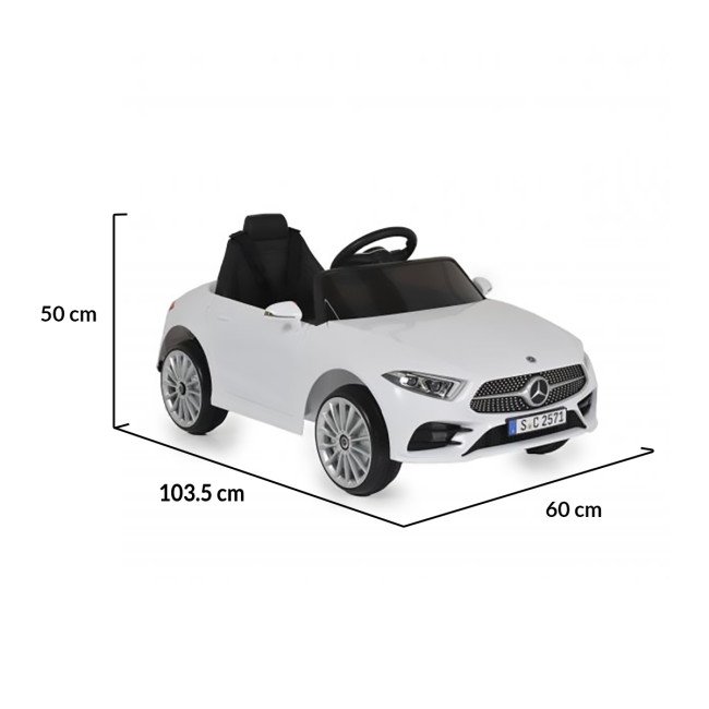 Αυτοκίνητο με μπαταρία Mercedes-Benz CLS 350 λευκό Αυτοκίνητο με μπαταρία Mercedes-Benz CLS 350 λευκό
