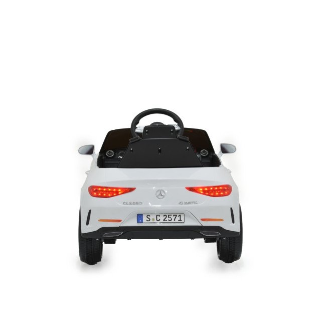 Αυτοκίνητο με μπαταρία Mercedes-Benz CLS 350 λευκό Αυτοκίνητο με μπαταρία Mercedes-Benz CLS 350 λευκό