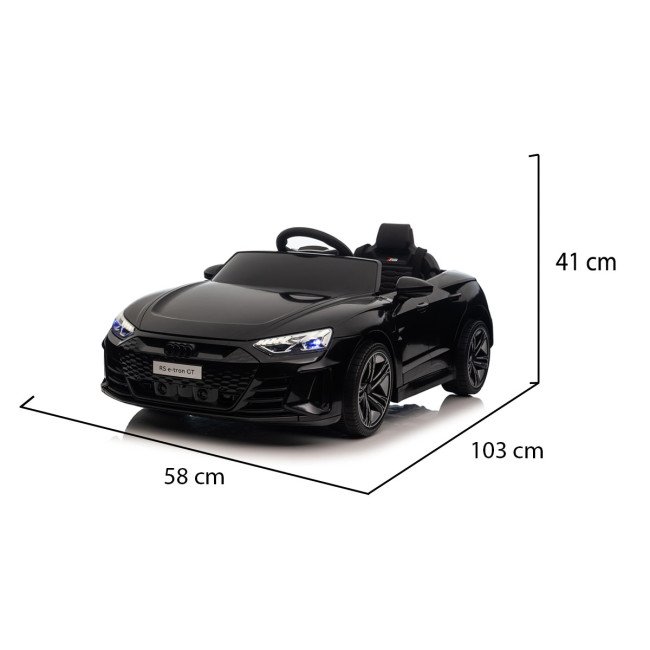 Αυτοκίνητο με μπαταρία Audi RS e-tron 6888 μαύρο Αυτοκίνητο με μπαταρία Audi RS e-tron 6888 μαύρο