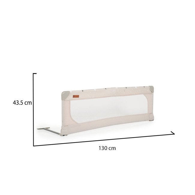 Διαχωριστικό κρεβατιού λινό μπεζ 130 cm Διαχωριστικό κρεβατιού λινό μπεζ 130 cm
