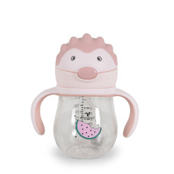 Κούπα με Καλαμάκι 250ml Brillo pink A0033