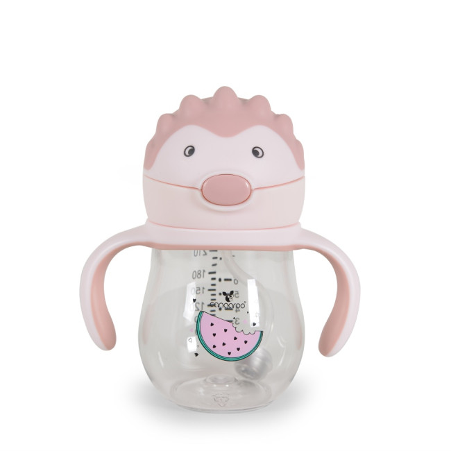 Κούπα με Καλαμάκι 250ml Brillo pink A0033
