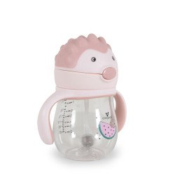 Κούπα με Καλαμάκι 250ml Brillo pink A0033