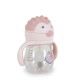 Κούπα με Καλαμάκι 250ml Brillo pink A0033