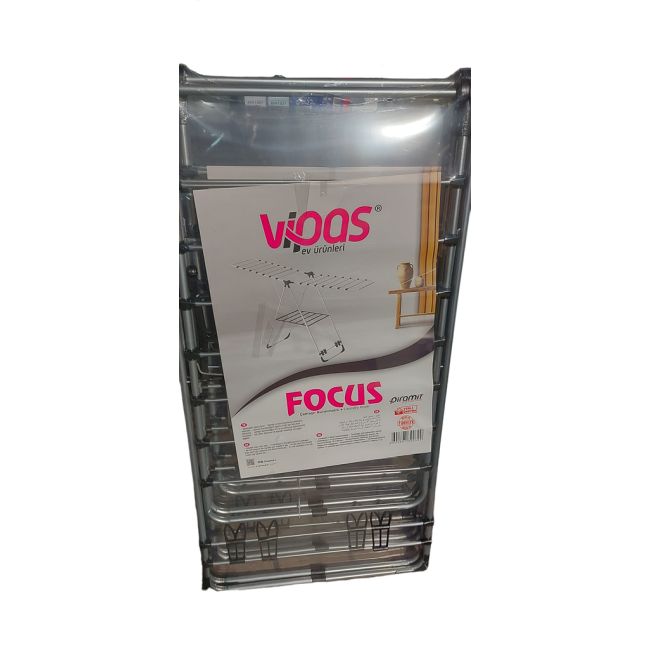Στεγνωτήριο ρούχων Vipas Focus Blackgrey